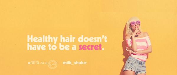 Healthy hair doesn't have to be a secret. Introducint Matrix Biolage R.A.W. and milk_shake